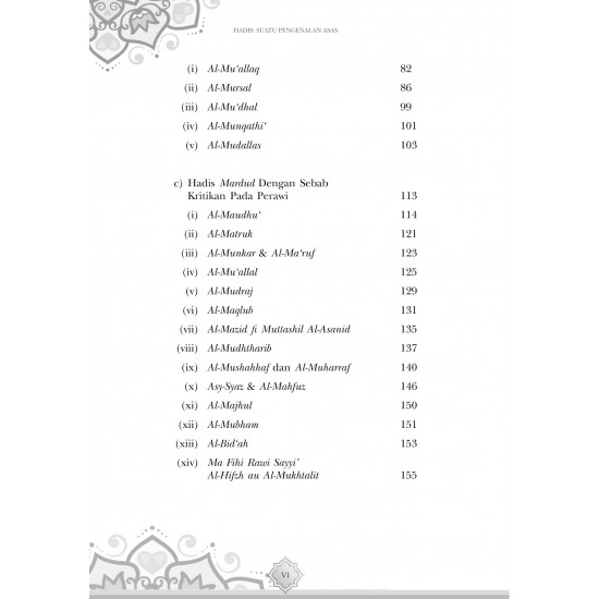 HADIS: SUATU PENGENALAN ASAS