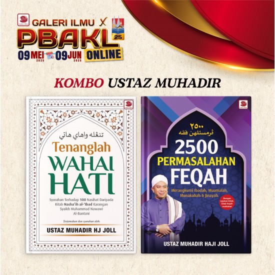 KOMBO BESTSELLER USTAZ MUHADIR KOMBO BESTSELLER USTAZ MUHADIR