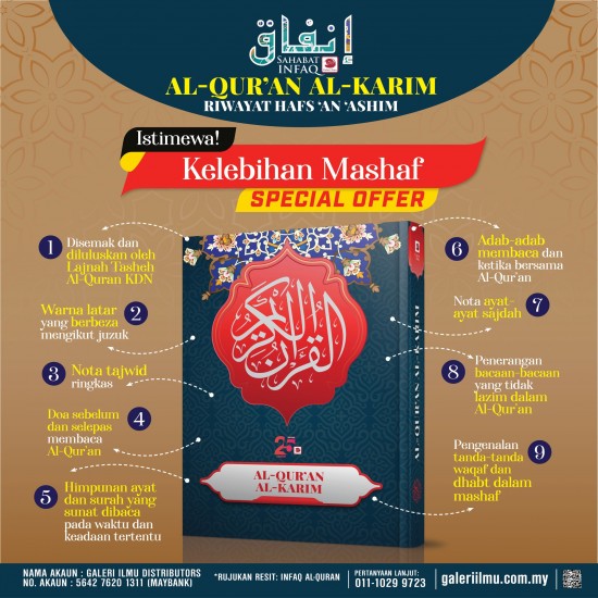 INFAQ AL-QURAN 1 LOT